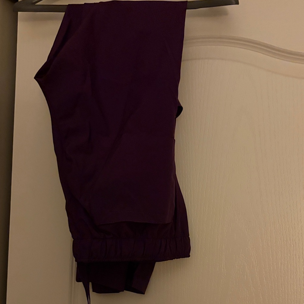 Purple women’s scrubs